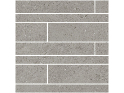 На изображении товар TerratintaCeramics мозаика, керамогранит Lagom Matt Smoke Brick Wall Mosaic 30x60 / 9.5 от официального представителя в Москве