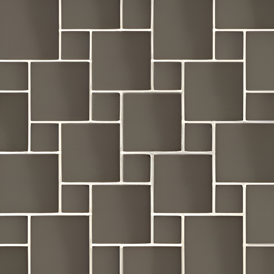 Micro. Керамогранит Microtiles Oddfellow Glaze Coffee 30,1x30,1