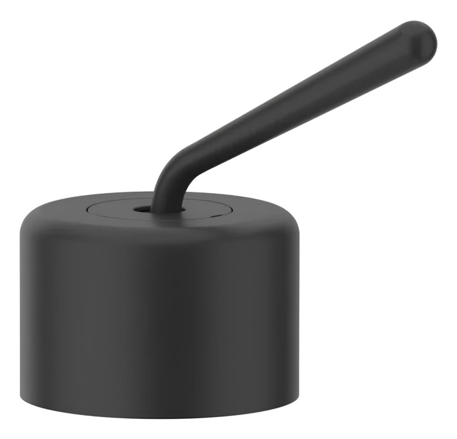 Смеситель для раковины Gessi Goccia, удалённого управления, цвет Matte Black