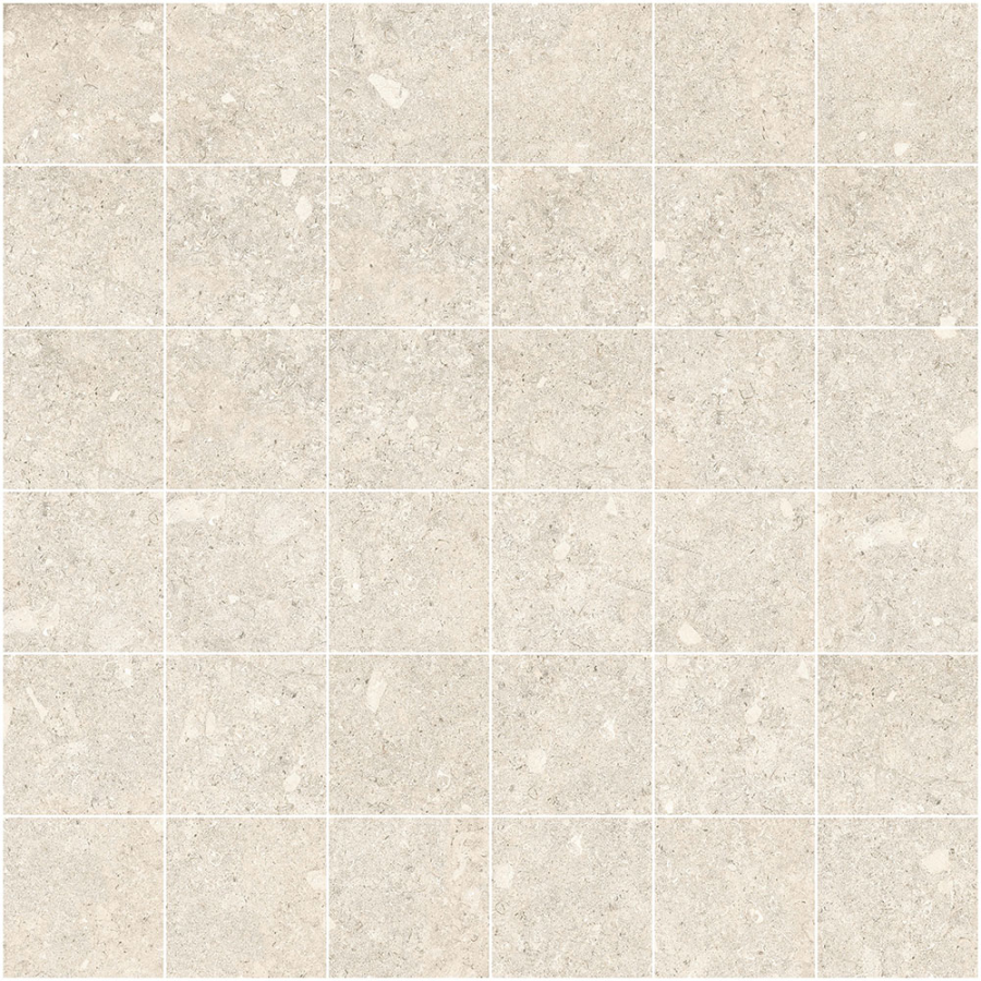 Terratinta Ceramics Мозаика, керамогранит Vicentina Matt Avorio Mosaic 30x30 (5x5) / 9.0