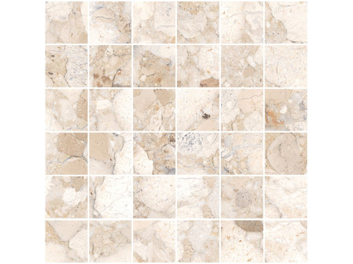 На изображении товар Santagostino Керамогранит Venistone Mosaico Beige, 30x30 от официального представителя в Москве