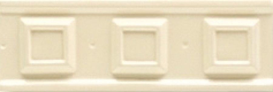 CERAMICHE GRAZIA Бордюр BOISERIE SQUARE 6,5X20 BEIGE MATT.