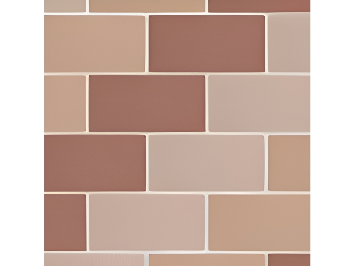 На изображении товар Micro. Керамогранит Microtiles Subway Mix Terracotta/Cotto/Klinker 30,1X30,1 от официального представителя в Москве