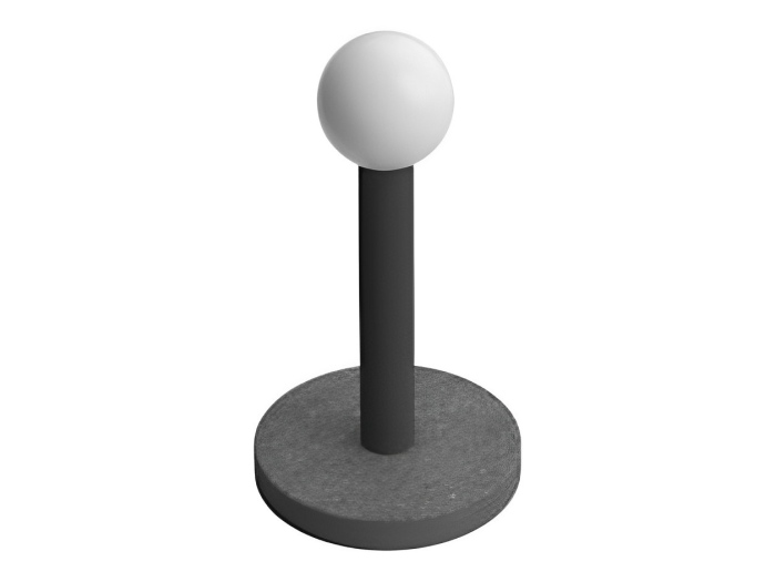 На изображении товар Светильник AntonioLupi Apollo, настольный светодиодный, цвет Blu Navy Goffrato от официального представителя в Москве