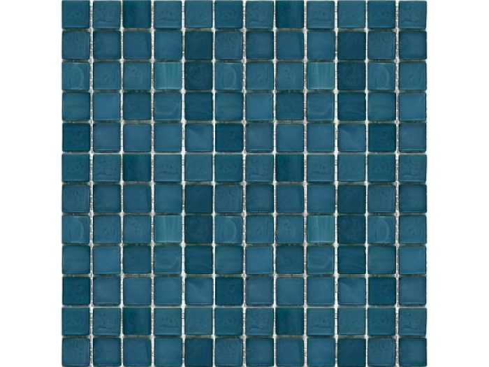 На изображении товар Sicis Стеклянная мозаика Pluma Leste chips size 15x15 mm sheet size 295x295 mm от официального представителя в Москве