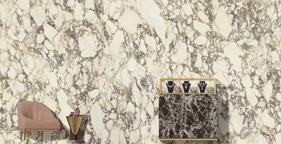 FMG Maxfine Керамогранит Marmi Breccia medicea lucidato 150x150 - изображение 4