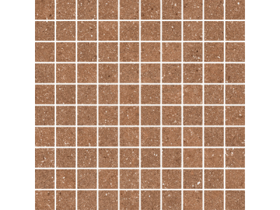 На изображении товар Terratinta Ceramics Мозаика, керамогранит Grained Matt Rust Mosaic 30x30 (3x3) / 10.0 от официального представителя в Москве