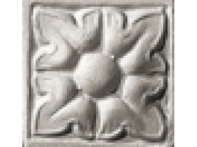 CERAMICHE GRAZIA Вставка AMARCORD TOZZETTO IGEA 3X3 DARK FUMO MATT