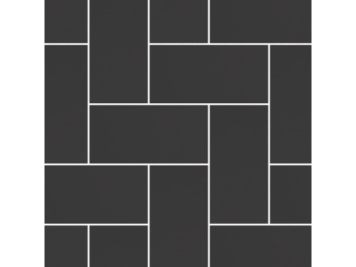 На изображении товар Micro. Керамогранит Microtiles Herringbone Black 40,2x40,2 от официального представителя в Москве