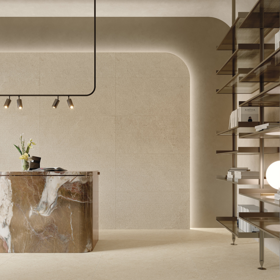 Iris Ceramica Керамогранит Victorian Stone Limestone beige antislip 60x60 - изображение 7