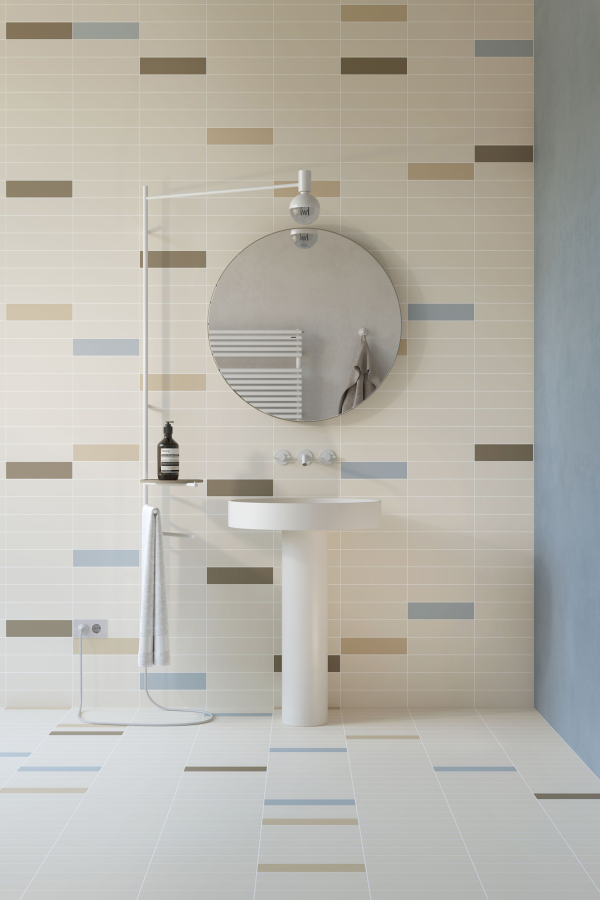 Micro. Керамогранит Joint White strong mix 7x28 - изображение 14