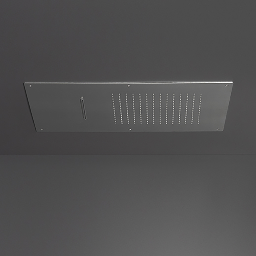 Верхний душ CEA Design Acqua E Luce, встраиваемый, 400х550 мм, 2 режима, сталь, цвет медь полированная - изображение 1