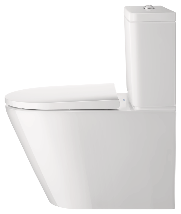 Бачок для унитаза Duravit D-Neo, 395 x 180 мм, подключение справа или слева, цвет белый глянцевый - изображение 3