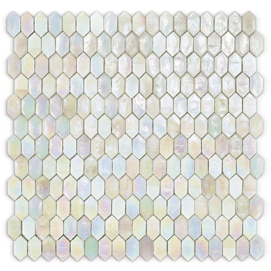 Sicis Стеклянная мозаика Crystal Axin chips size 31x15 mm sheet size 304x300 mm