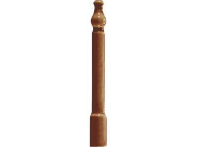 CERAMICHE GRAZIA Угловой элемент EPOQUE ANGOLO ZOCCOLO 20X2 DIAMANTATO CARAMEL CRAQUELE
