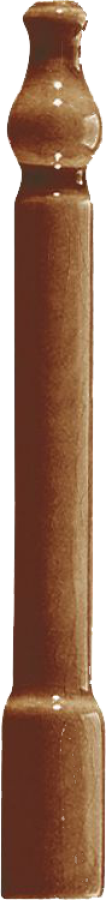 CERAMICHE GRAZIA Угловой элемент EPOQUE ANGOLO ZOCCOLO 20X2 DIAMANTATO CARAMEL CRAQUELE