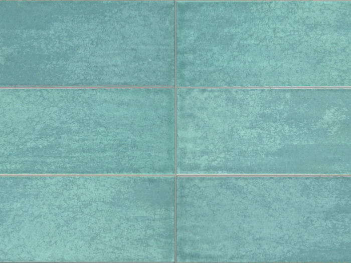 На изображении товар Iris Ceramica Керамическая плитка Maiolica Acquamarina glossy 10x30 от официального представителя в Москве