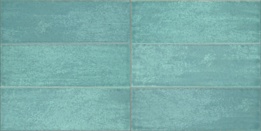 Iris Ceramica Керамическая плитка Maiolica Acquamarina glossy 10x30