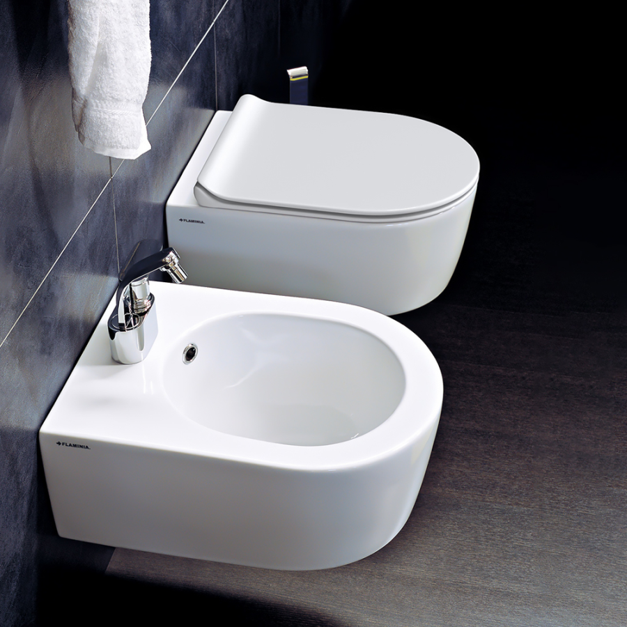 Унитаз Flaminia Mini Link, подвесной, 485х360 мм, цвет белый - изображение 6