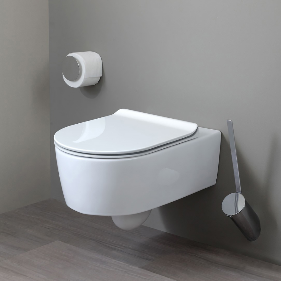 Унитаз Flaminia Mini Link, подвесной, 485х360 мм, цвет белый - изображение 3