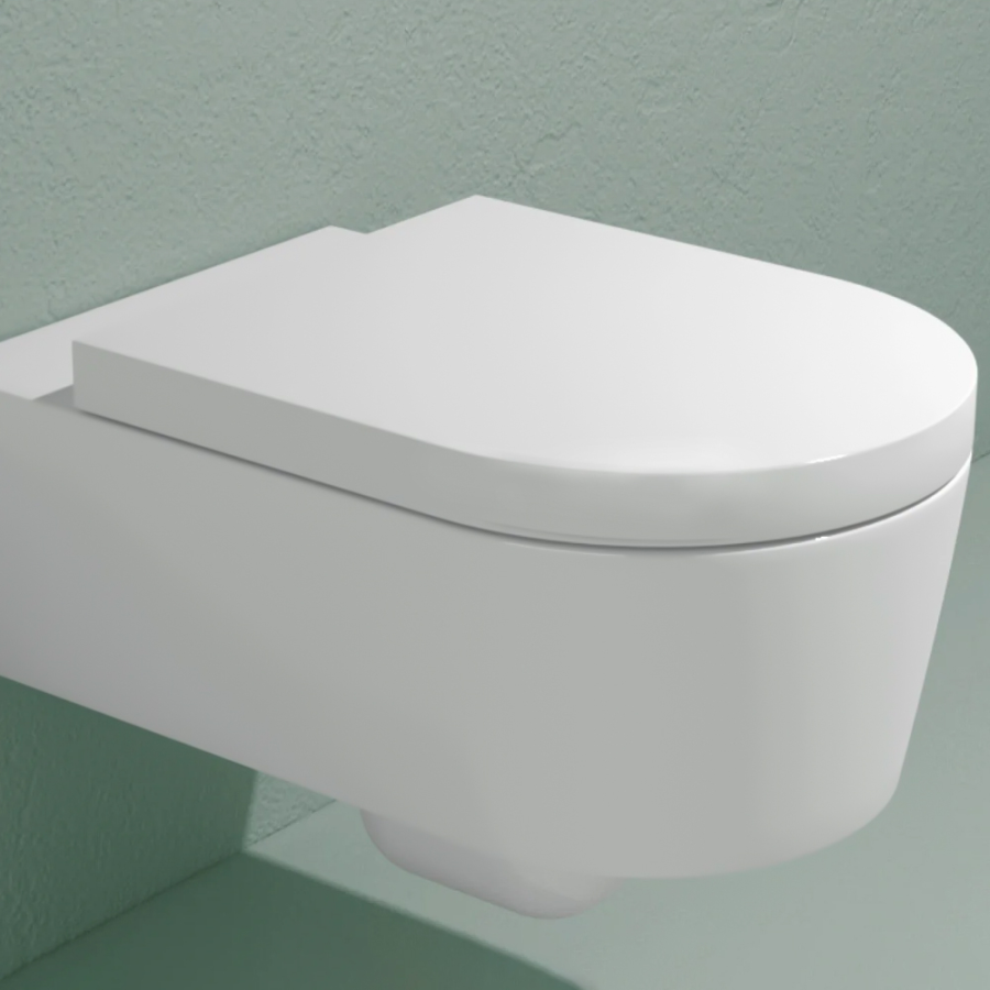 Унитаз Flaminia Mini Link, подвесной, 485х360 мм, цвет белый - изображение 2