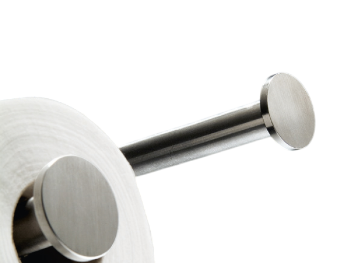 На изображении товар Бумагодержатель CeaDesign Stem, настенный, цвет сатинированная нержавеющая сталь от официального представителя в Москве