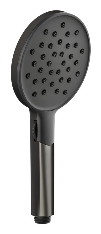 Ручной душ Gessi Technical Accessories, Ø120 мм, 3-х позиционный, цвет Black Metal Brushed PVD