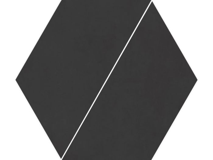 На изображении товар Living Ceramics Керамогранит Cava Pattern 2 Black Natural 12,6x14,6 от официального представителя в Москве