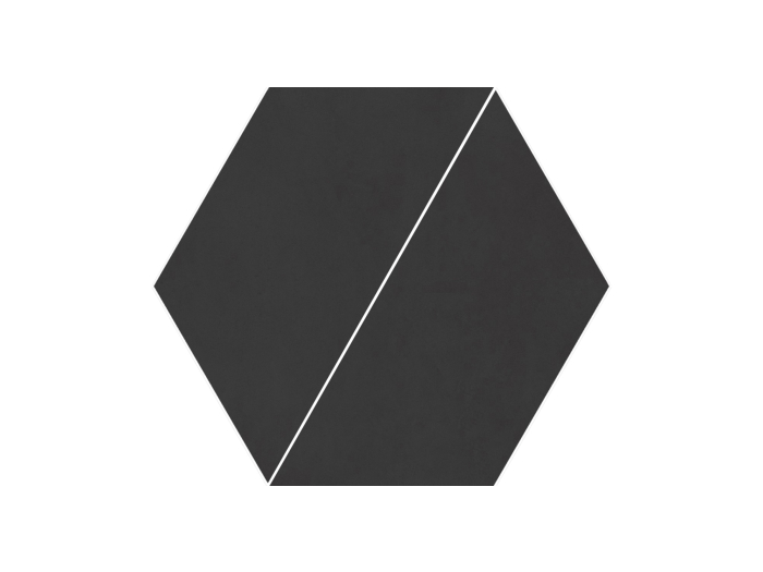 На изображении товар Living Ceramics Керамогранит Cava Pattern 2 Black Natural 12,6x14,6 от официального представителя в Москве