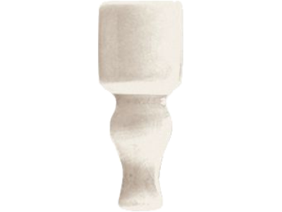 CERAMICHE GRAZIA Угловой элемент EPOQUE ANGOLO FINALE 6,5X2 BIANCO CRAQUELE