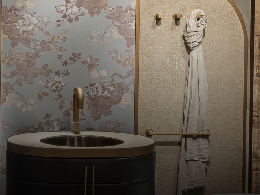 Крючок Gessi Inciso, ⌀26х69 мм, настенный, цвет Gold PVD - изображение 2