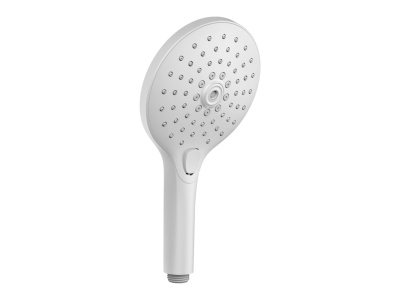 Душевая лейка Gessi Technical Accessories, 3-х позиционная, Ø130 мм, с кнопочным переключателем, цвет Matte White