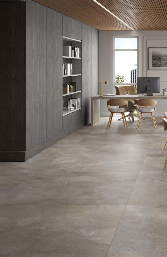 FMG Maxfine Керамогранит Art Stone Abyss grey naturale 150x75 - изображение 6