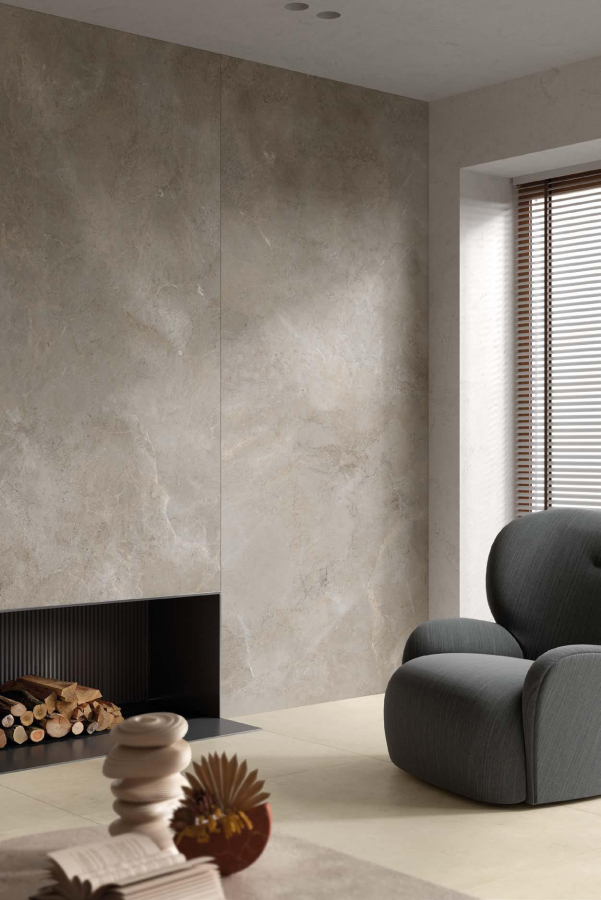 FMG Maxfine Керамогранит Art Stone Abyss grey naturale 150x75 - изображение 5