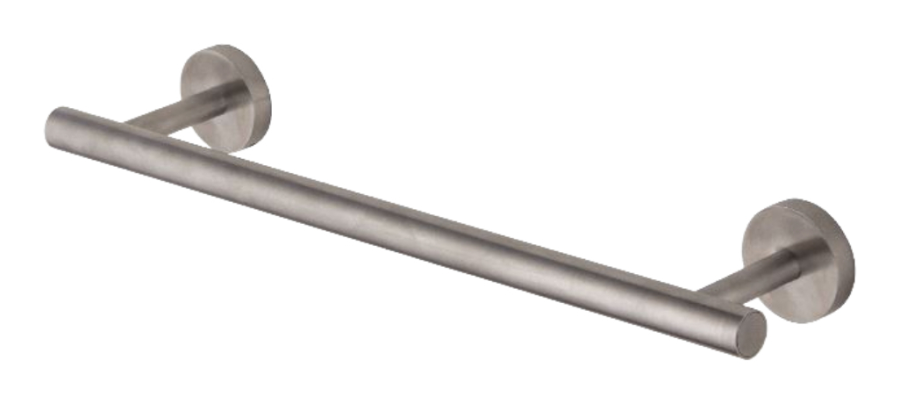 Полотенцедержатель Carlo Frattini Spillo Steel, настенный, между монтажными отверстиями 300 мм, цвет нержавеющая сталь