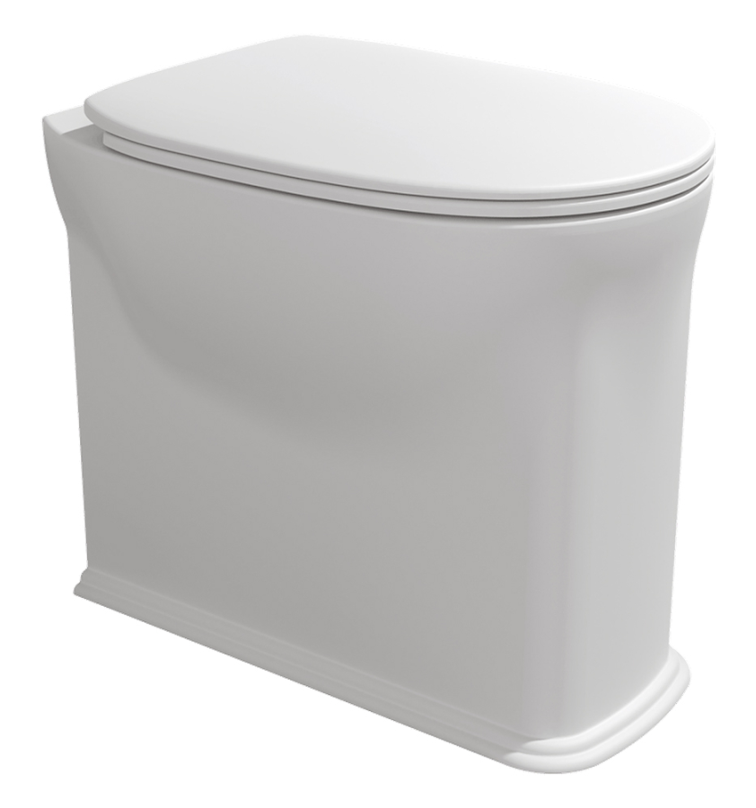 Унитаз Flaminia Madre Plus, напольный, 540х360 мм, с системой goclean, цвет Latte - изображение 1