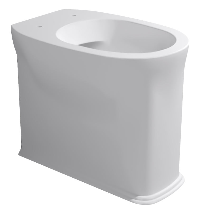 Унитаз Flaminia Madre Plus, напольный, 540х360 мм, с системой goclean, цвет Latte