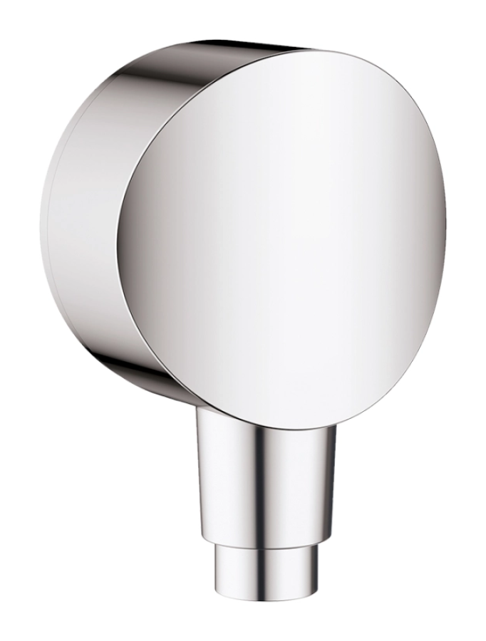 Шланговое подсоединение Hansgrohe Fixfit S, с клапаном обратного тока, цвет хром