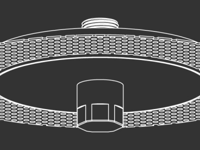 Скрытая часть CeaDesign INC 11 для верхнего душа