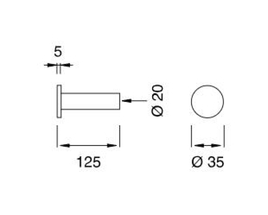 Бумагодержатель CeaDesign Stem, настенный, сталь, цвет сатинированная бронза - изображение 2