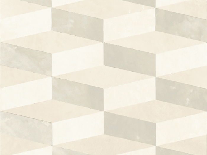 На изображении товар Mutina Керамогранит Azulej Cubo Bianco 20x20 от официального представителя в Москве