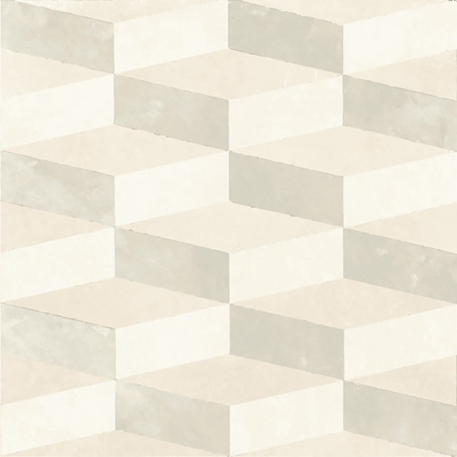 Mutina Керамогранит Azulej Cubo Bianco 20x20