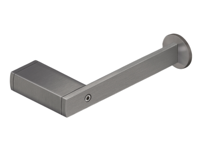 На изображении товар Бумагодержатель CEA Design Lutezia, настенный, монтаж слева, цвет сатинированная сталь от официального представителя в Москве