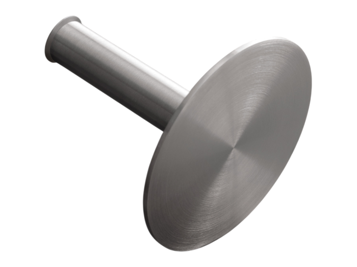 На изображении товар Бумагодержатель CeaDesign Giotto, настенный, заглушка Ø 120 мм, сталь, цвет сатинированная медь от официального представителя в Москве