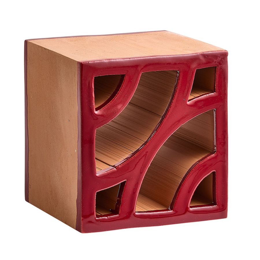 Sartoria Керамика Split Blend Deco Red Velvet Glossy Border 12x12