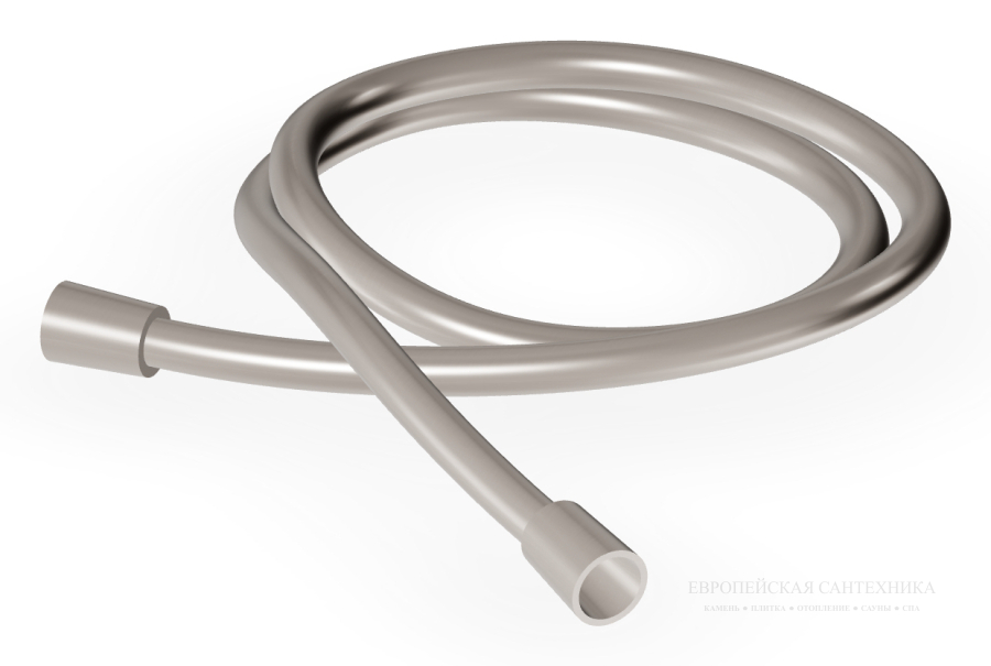 Душевой шланг Zucchetti Shower, оболочка из ПВХ, цвет Brushed Nickel