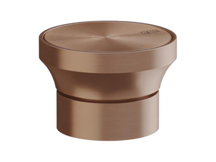 На изображении товар Смеситель удалённого управления Gessi Origini, на столешницу, цвет Copper Brushed PVD от официального представителя в Москве