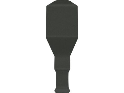 CERAMICHE GRAZIA Угловой элемент ELEGANCE ANGOLO FINALE 2,2X8,5 FLINT CRAQUELE