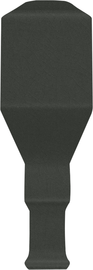 CERAMICHE GRAZIA Угловой элемент ELEGANCE ANGOLO FINALE 2,2X8,5 FLINT CRAQUELE