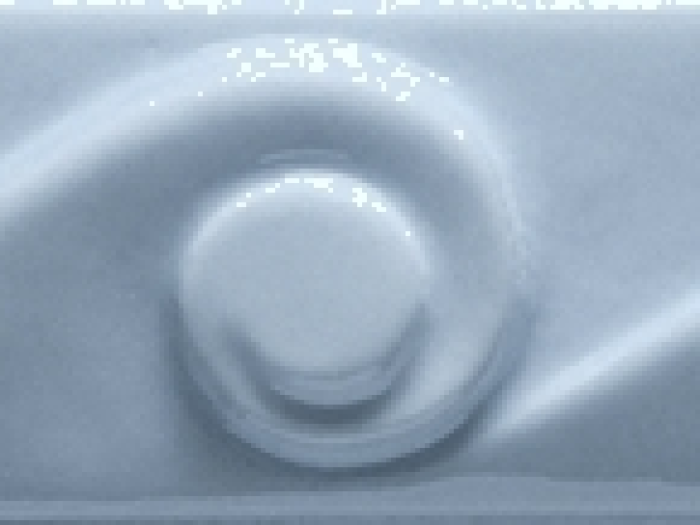 На изображении товар CERAMICHE GRAZIA Бордюр ESSENZE ONDA 3X26 GENZIANA от официального представителя в Москве